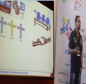 Presented a case study on Agile Transformation at Regional Scrum Gathering India, 2014 in Hyderabad
